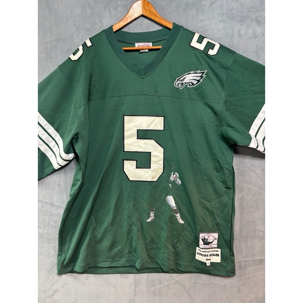 VTG NFL Players of the Year by DMX Donovan McNabb Philadelphia Jersey Sz 56 READ
